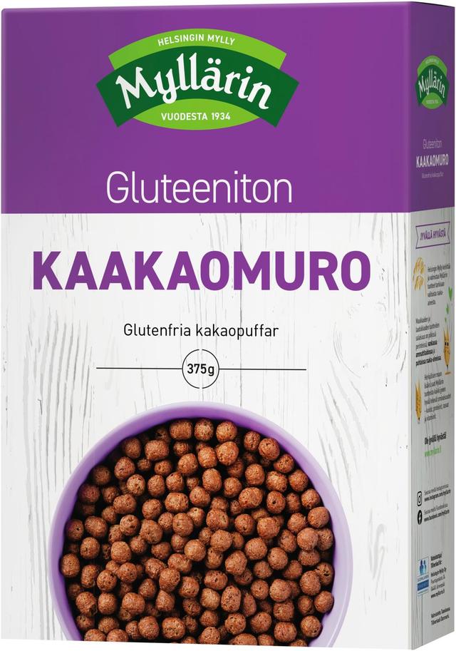 Myllärin Gluteeniton Kaakaomuro 375g