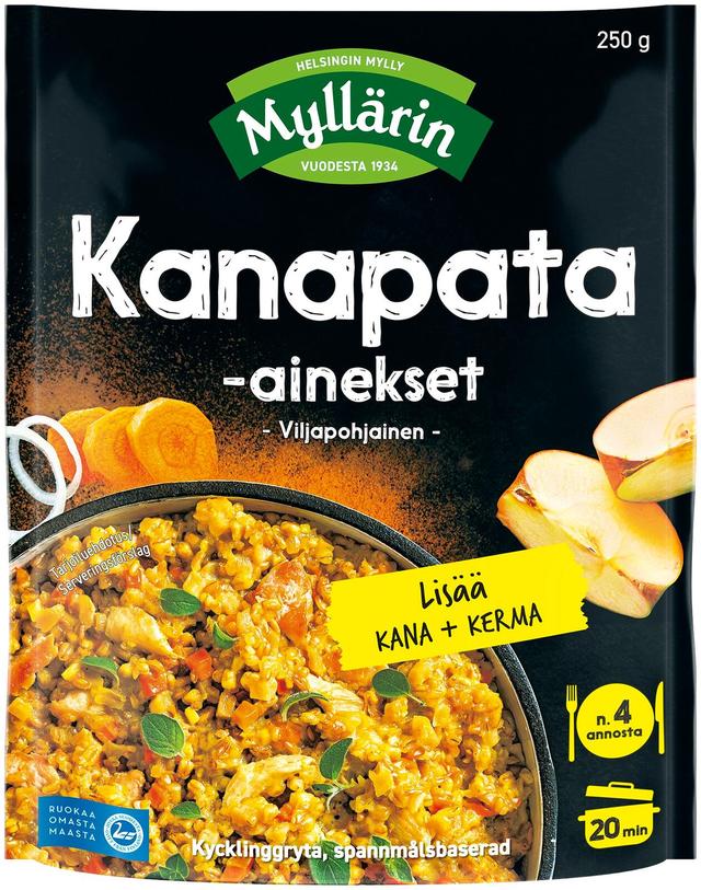 Myllärin Kanapata-ainekset, viljapohjainen 250 g