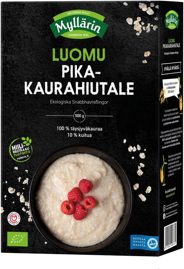 Myllärin Luomu Pikakaurahiutale 500 g