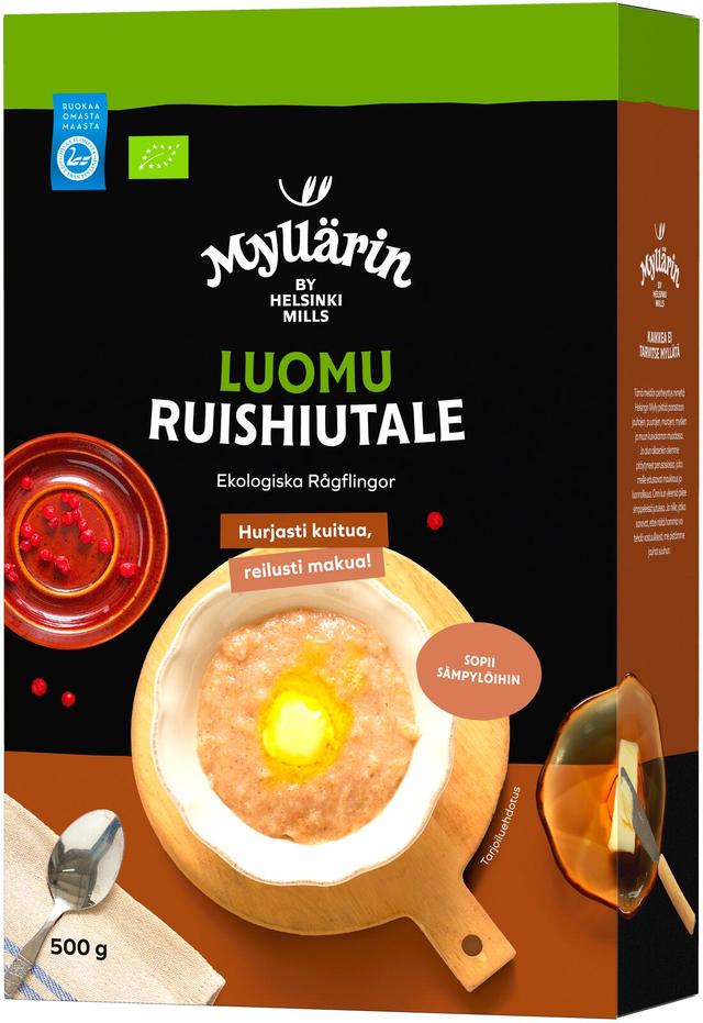 Myllärin Luomu Ruishiutale 500 g