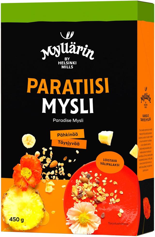 Myllärin Paratiisi Mysli 450 g