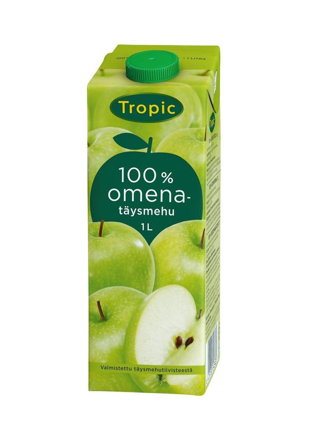 Tropic Omenatäysmehu 100% 1 L