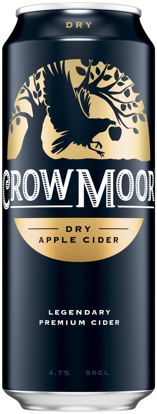 Crowmoor Dry Apple 4,7 til-% omenasiideri tölkki 0,5 L