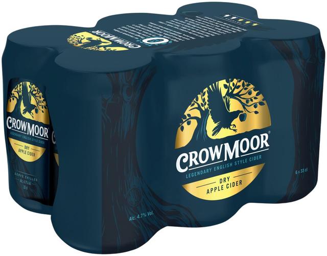 Crowmoor Dry Apple 33 cl tlk 6-pack
