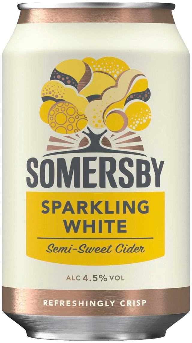 Somersby Sparkling White  siideri 4,5 % tölkki 0,33 L
