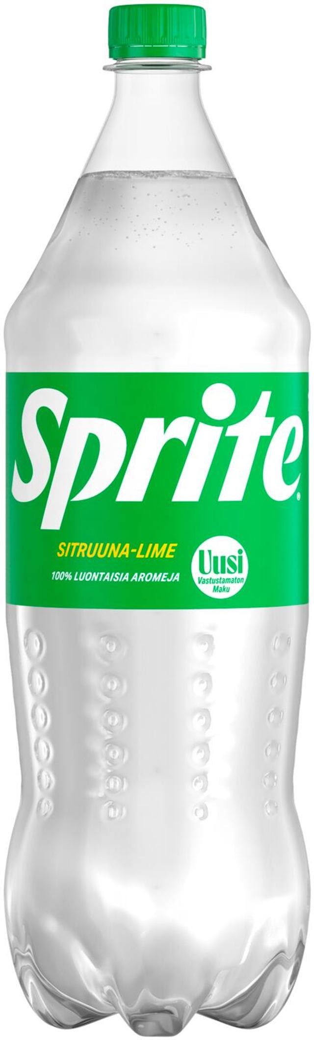 Sprite Sitruuna-Lime virvoitusjuoma muovipullo 1,5 L