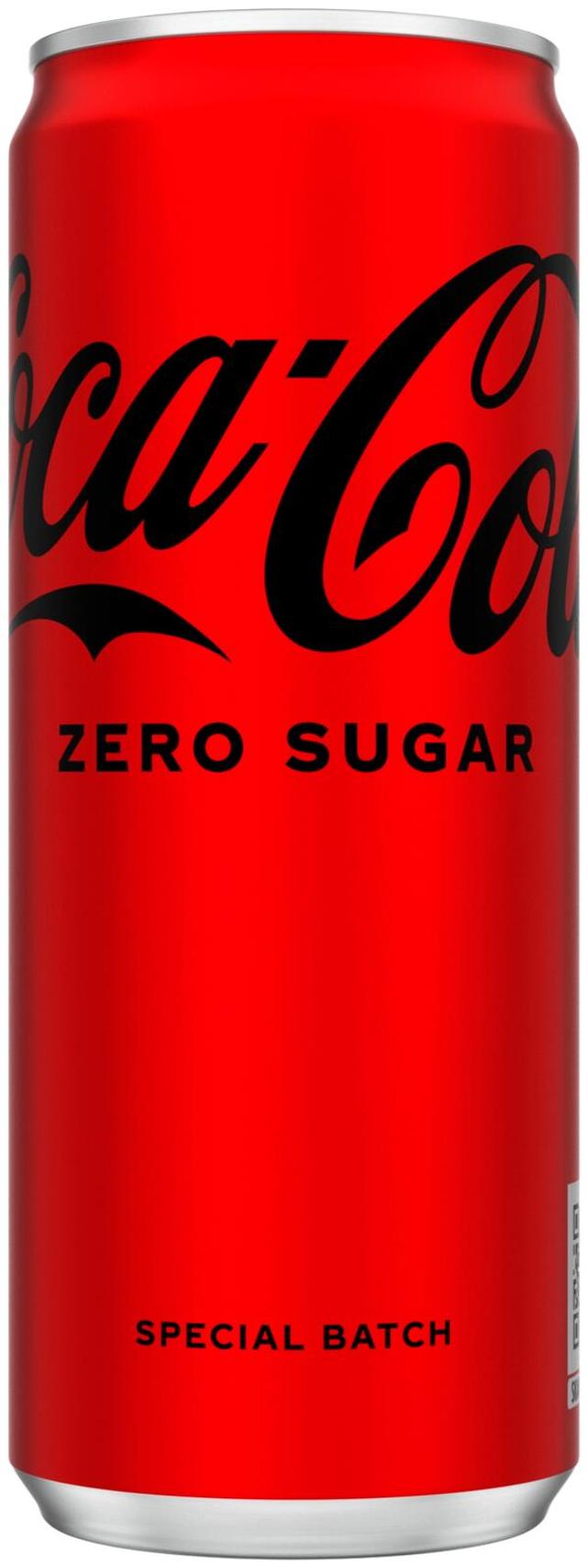 Coca-Cola Zero Sugar virvoitusjuoma tölkki 0,33 L