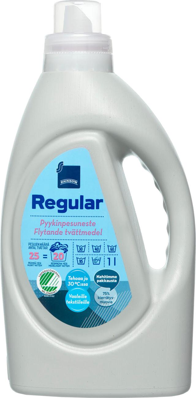 Rainbow 1l Regular pyykinpesuneste