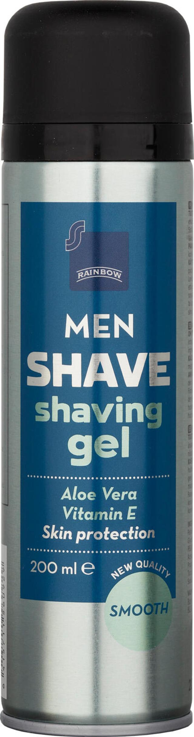 Rainbow 200ml parranajogeeli