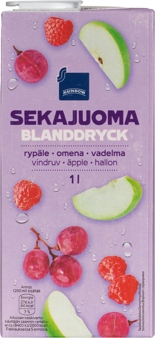 Rainbow sekajuoma 1l