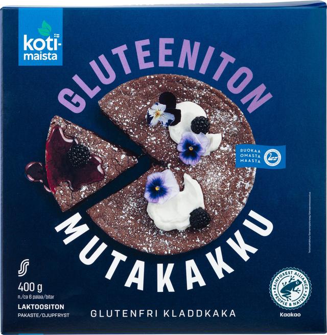 Kotimaista gluteeniton mutakakku 400 g pakaste