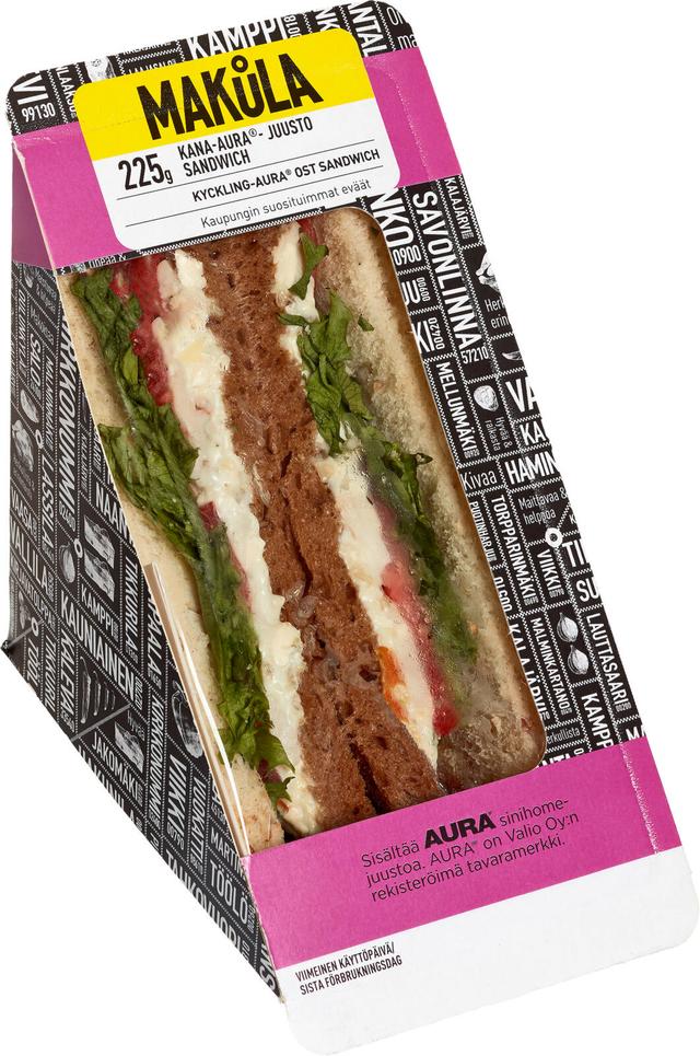 Makula Kana-Aurajuusto Sandwich 225 g