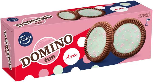 Fazer Domino Fun Avec herkuttelukeksi 120 g