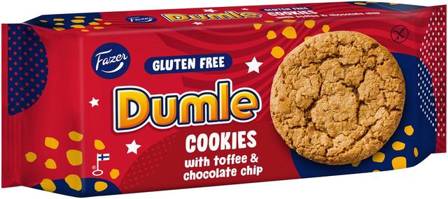 Fazer Dumle Cookies gluteeniton 140g