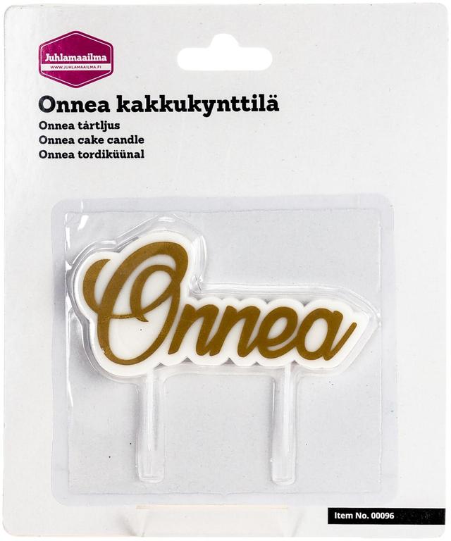 Onnea kynttilä