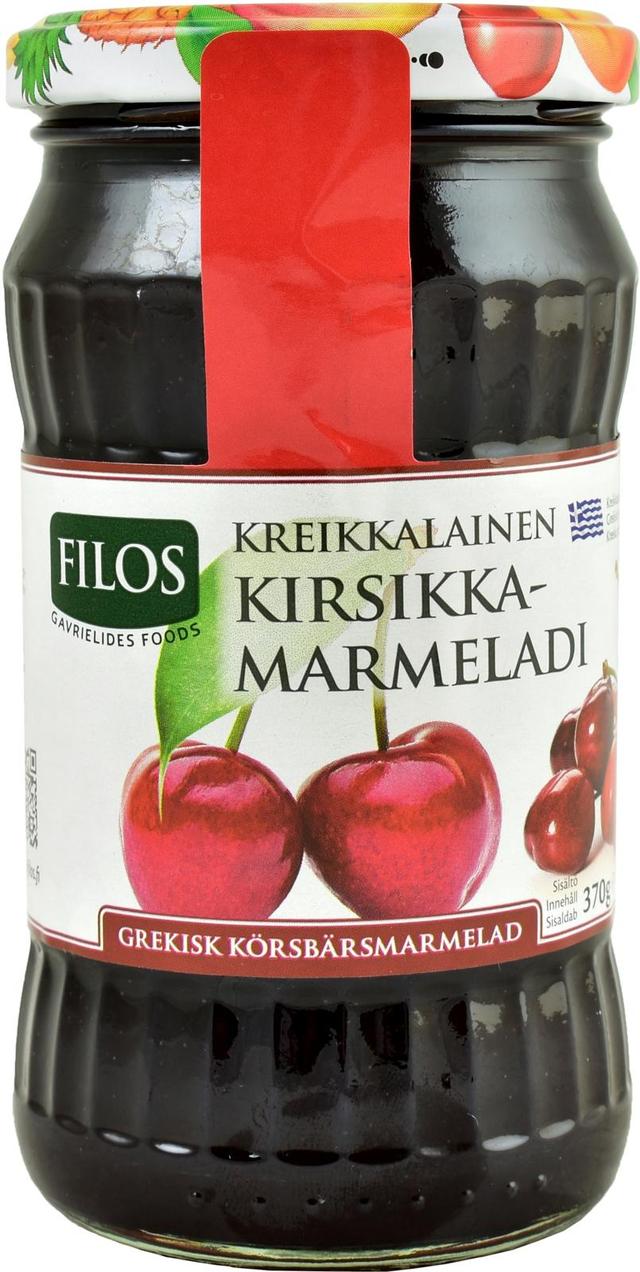 Filos 370g kreikkalainen kirsikkamarmeladi