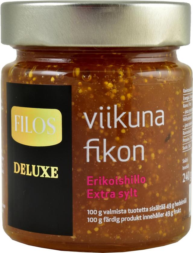 Filos Deluxe 240g viikuna erikoishillo