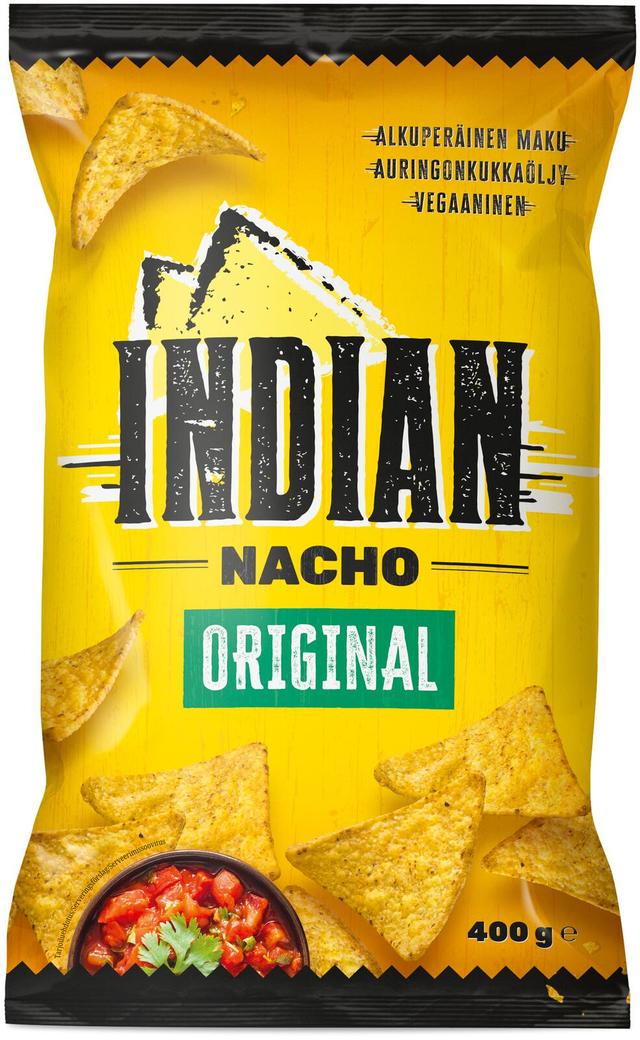 Indian Original nacho maissilastu 400g