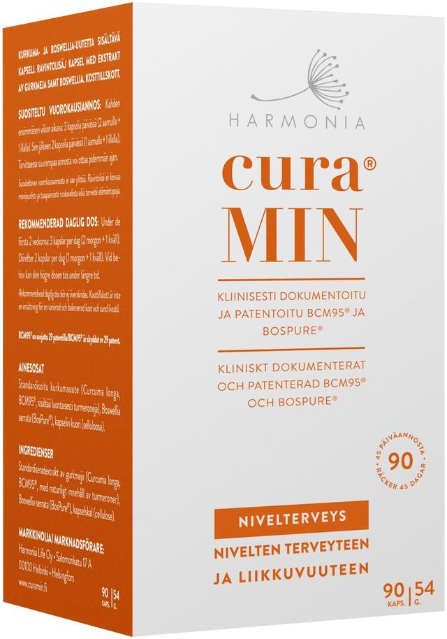 Harmonia curaMIN 90 kapselia / 54 g