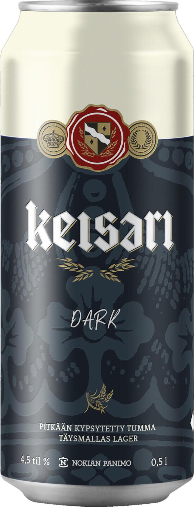 Keisari Dark olut 0,5l 4,5% tölkki