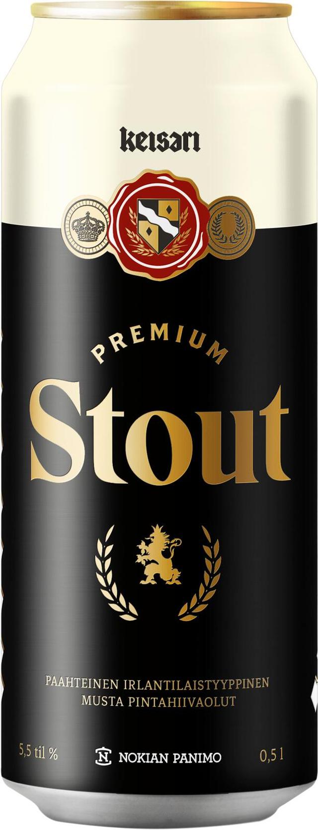 Keisari Stout 5,5% 0,5l