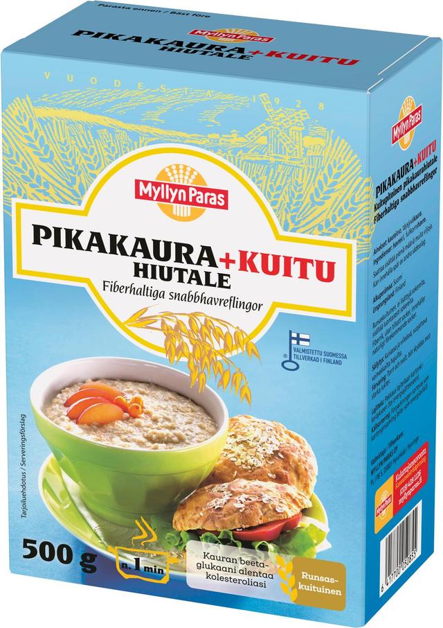 Myllyn Paras Pikakaura+Kuitu Hiutale 500 g