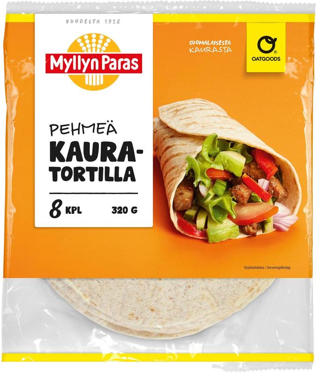 Myllyn Paras OATGOODS Kaura Tortilla 320 g