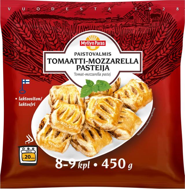 Myllyn Paras Tomaattimozzarella pasteija 450 g pakaste