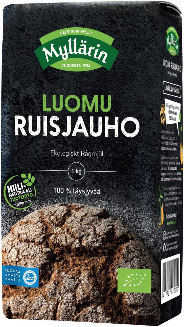 Myllärin Luomu Ruisjauho 1 kg