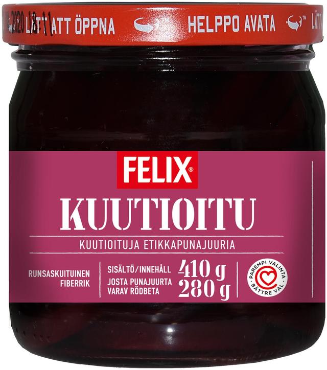 Felix kuutiopunajuuri 410/280 g