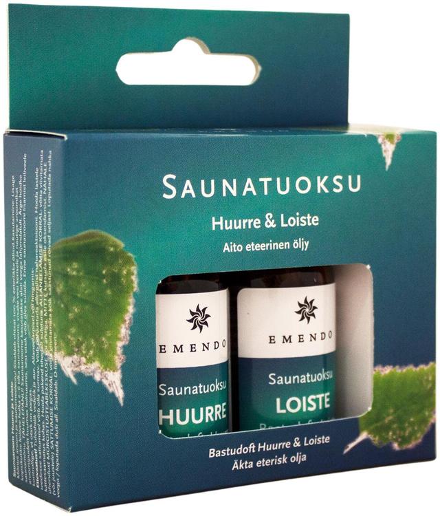 Emendo saunatuoksut Huurre & Loiste 2 x 10 ml