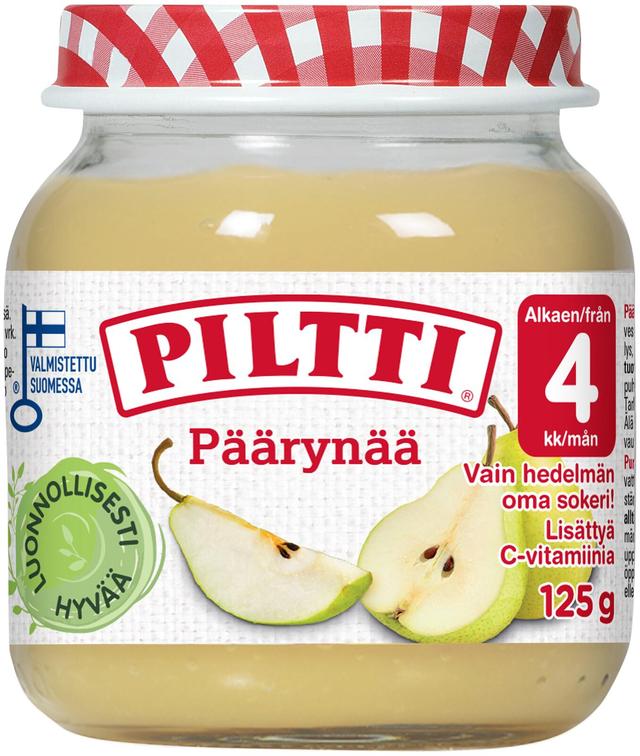 PILTTI 125g Päärynää hedelmäsose 4kk