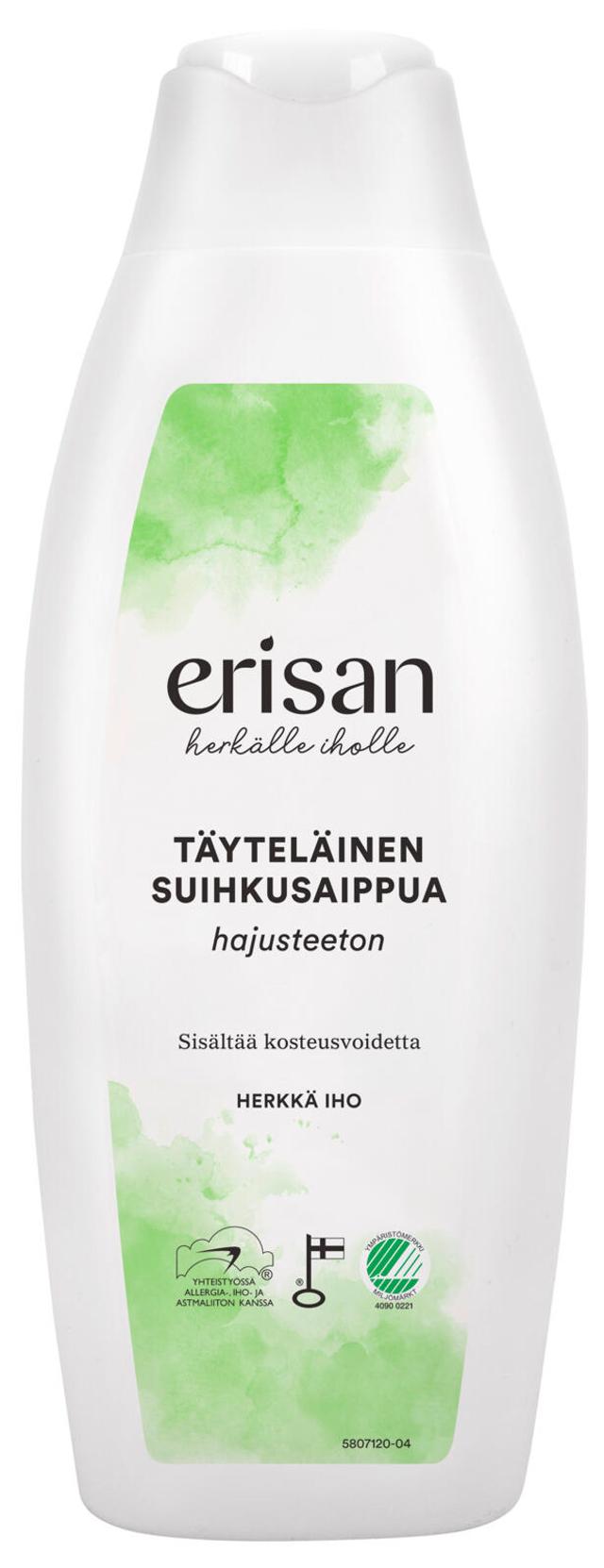 Erisan Hajusteeton Täyteläinen Suihkusaippua 400 ml