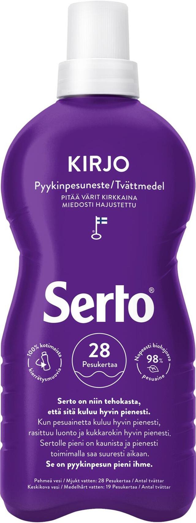 Serto Kirjo Pyykinpesuneste 750 ml