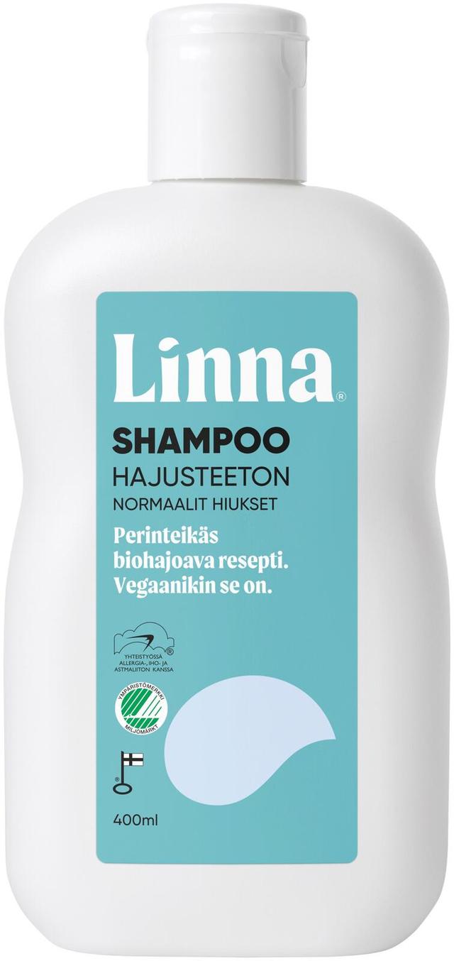 Linna Shampoo Hajusteeton 400 ml​