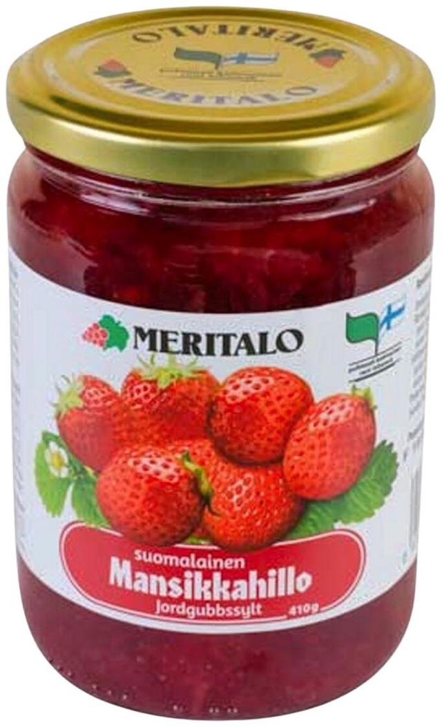 Meritalo Suomalainen Mansikkahillo 410g