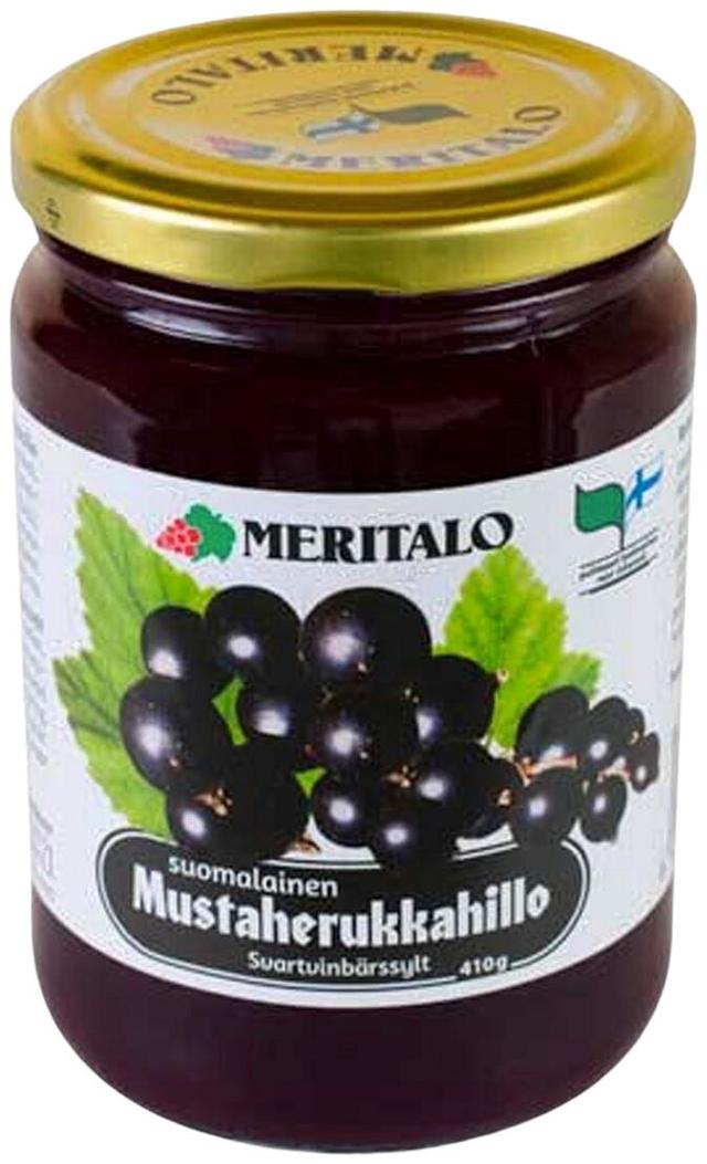 Meritalo Suomalainen Mustaherukkahillo 410g