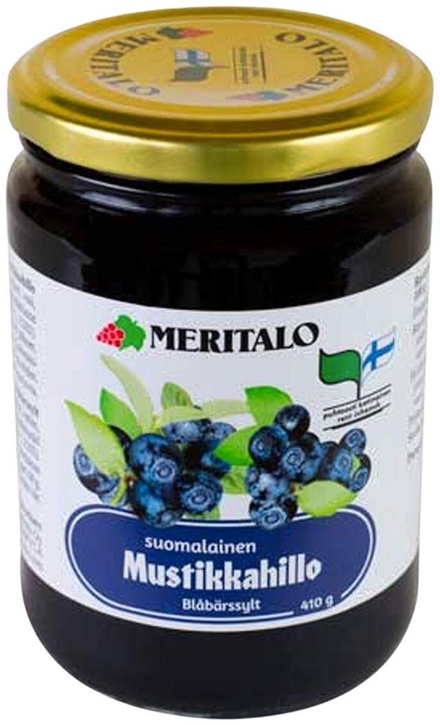 Meritalo Suomalainen Mustikkahillo 410g