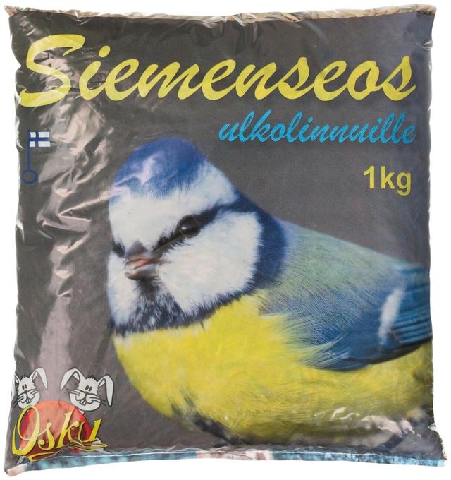 Osku 1kg siemenseos linnuille