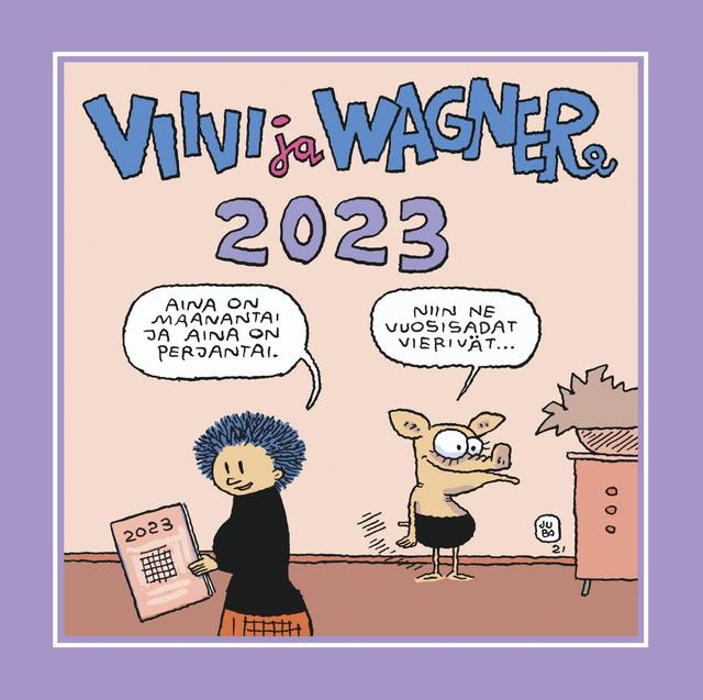 Viivi ja Wagner seinäkalenteri 2023
