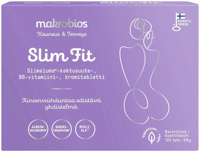 Makrobios Slim Fit 120 tablettia 59g