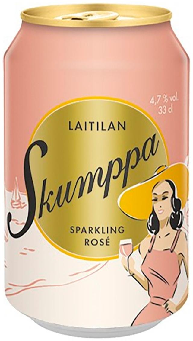 Laitilan Skumppa Sparkling Rosé 4,7% 0,33L siideri