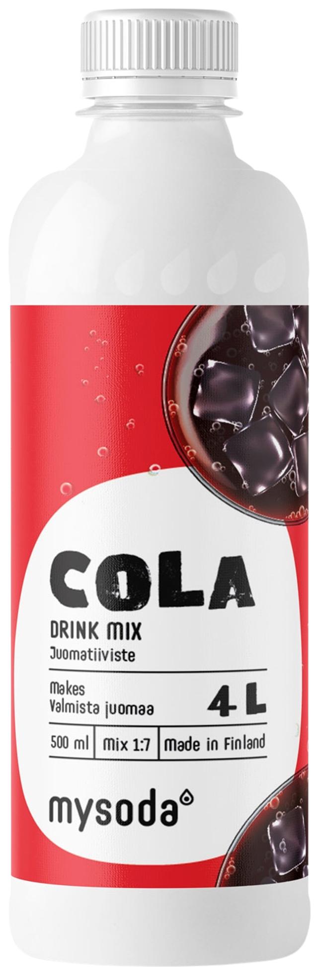 Mysoda Cola Virvoitusjuomatiiviste 500ml