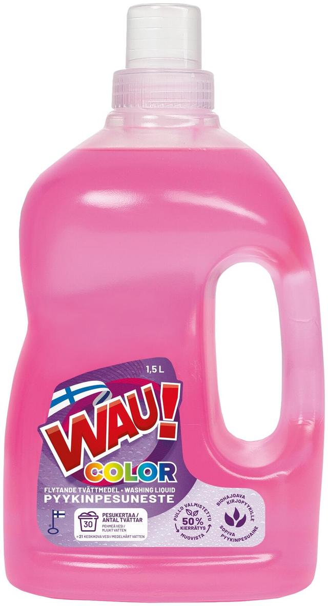 WAU! Pyykinpesuneste 1,5 L Color