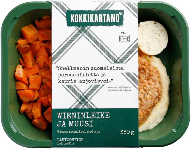 Kokkikartano Wieninleike ja muusi 350g