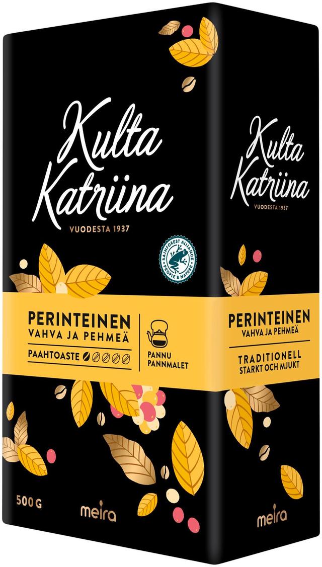 Kulta Katriina Perinteinen pannukahvi RAC 500g