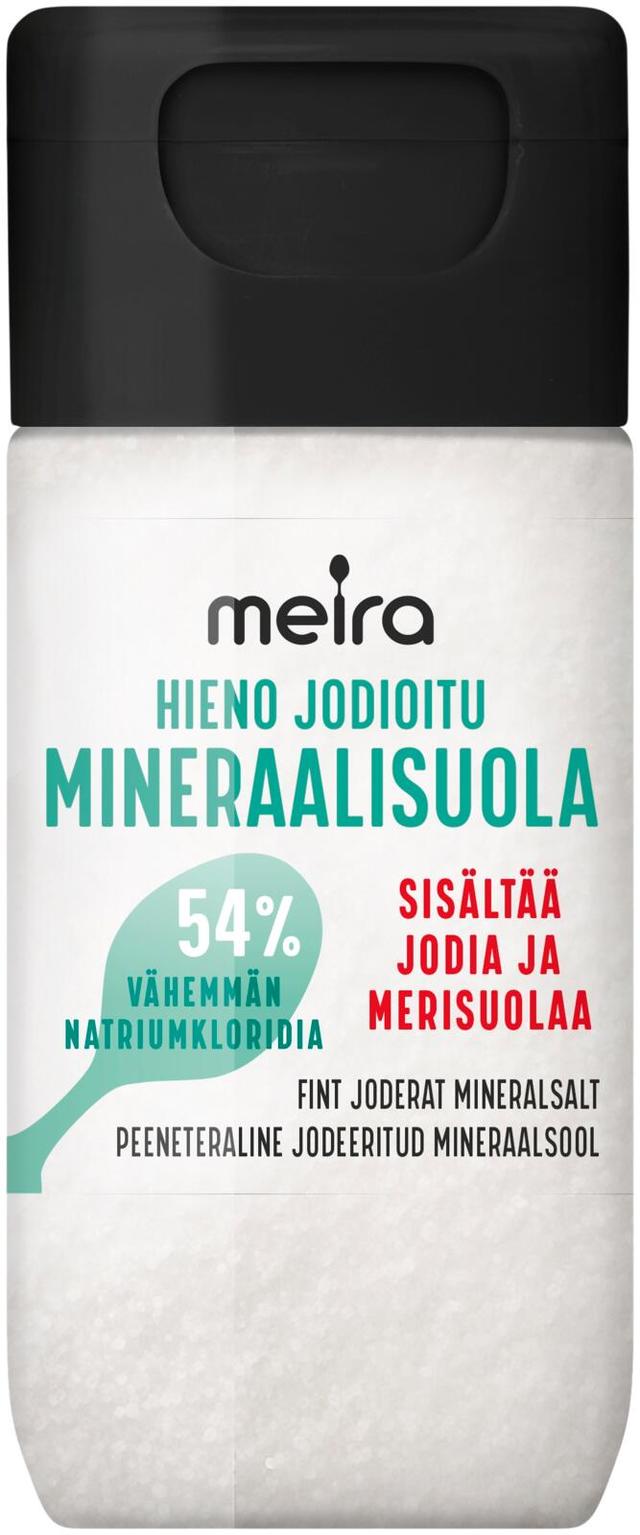 Meira Mineraalisuola hieno jodioitu 80g