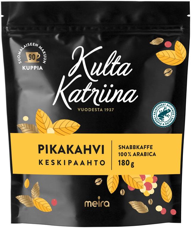 Kulta Katriina pikakahvi RAC 180g