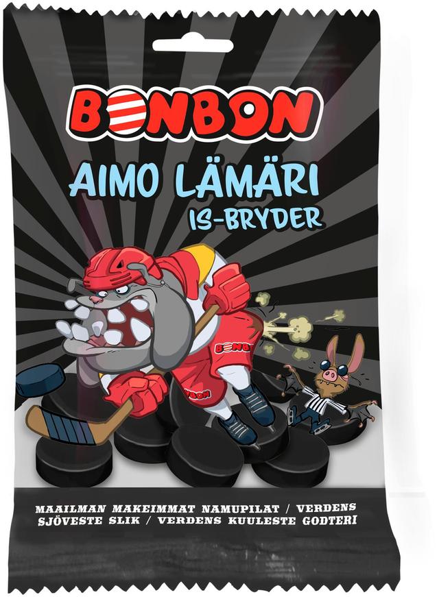 BonBon Aimo Lämäri Salmiakkikiekko 50g