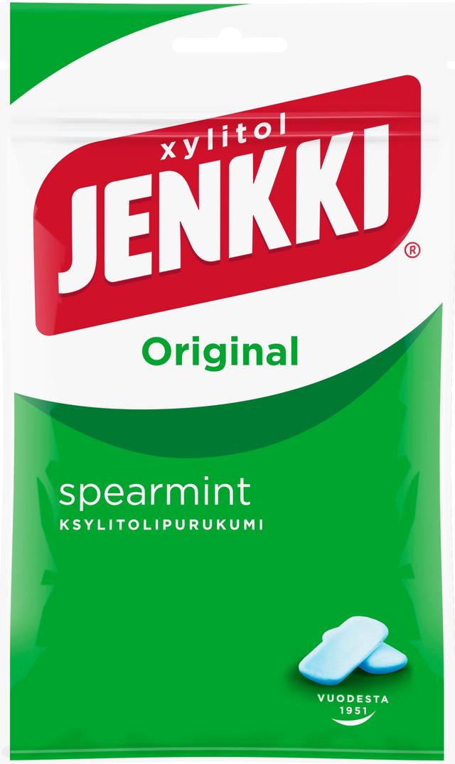 Jenkki Original Spearmint ksylitolipurukumi 100g